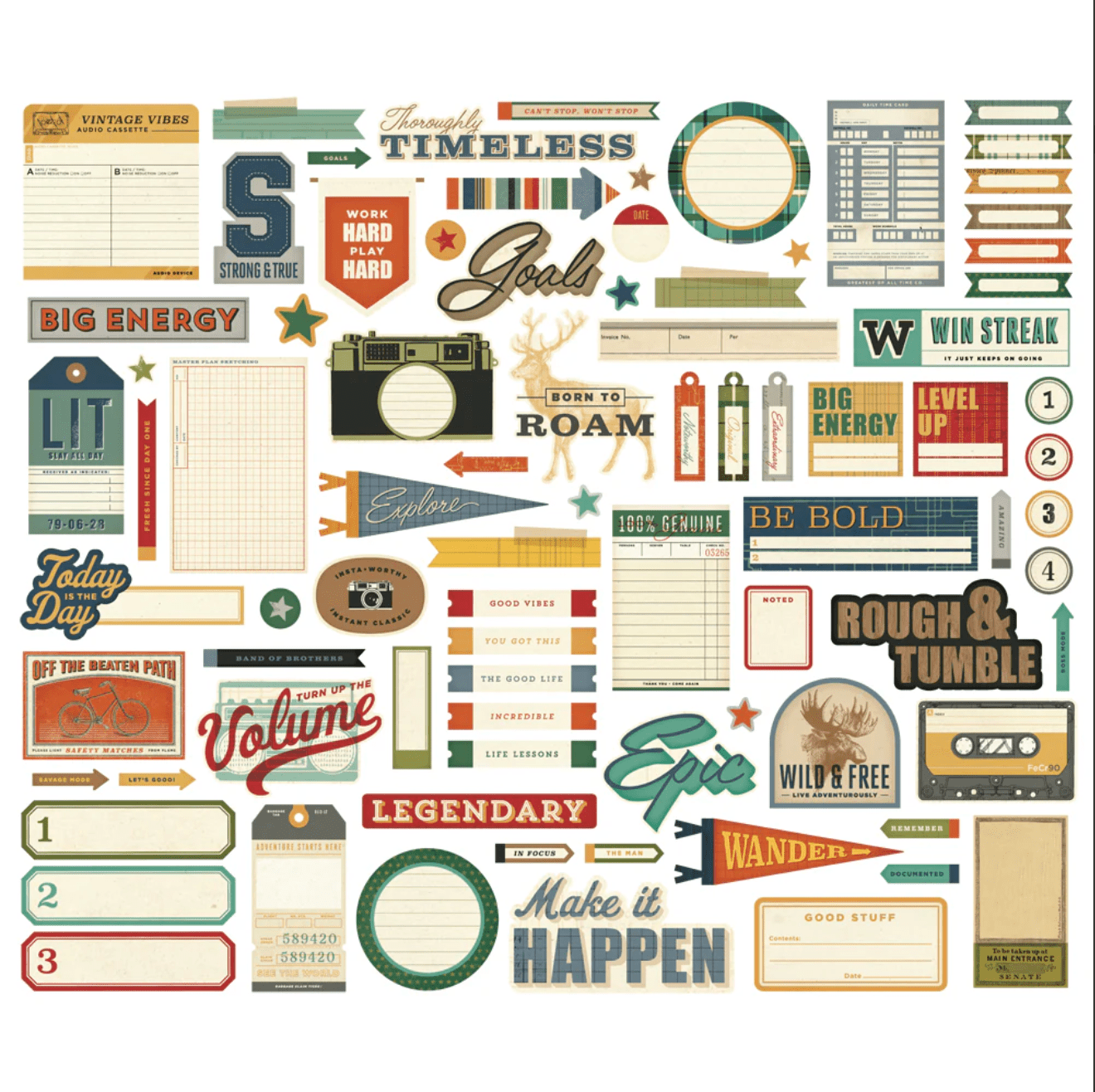 Simple Stories Rustic Legend - Collector's Essential Kit | 26601 ...
