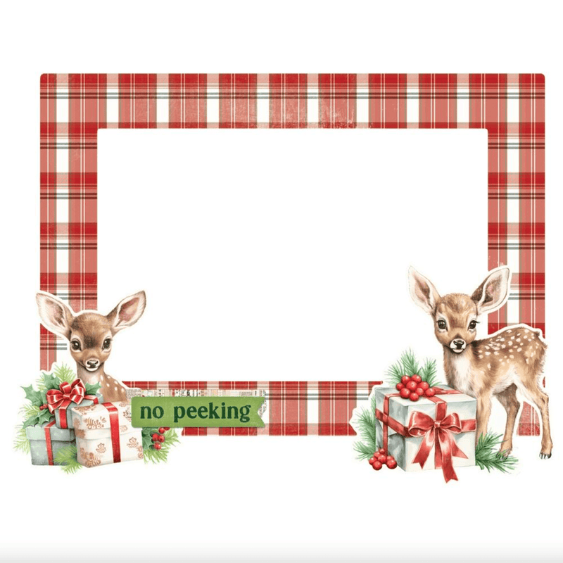 Simple Vintage Believe 6 Chipboard Frames for 3"x4" and 4"x6" Photos by Simple Stories - Craftywaftyshop