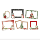 Simple Vintage Believe 6 Chipboard Frames for 3"x4" and 4"x6" Photos by Simple Stories - Craftywaftyshop