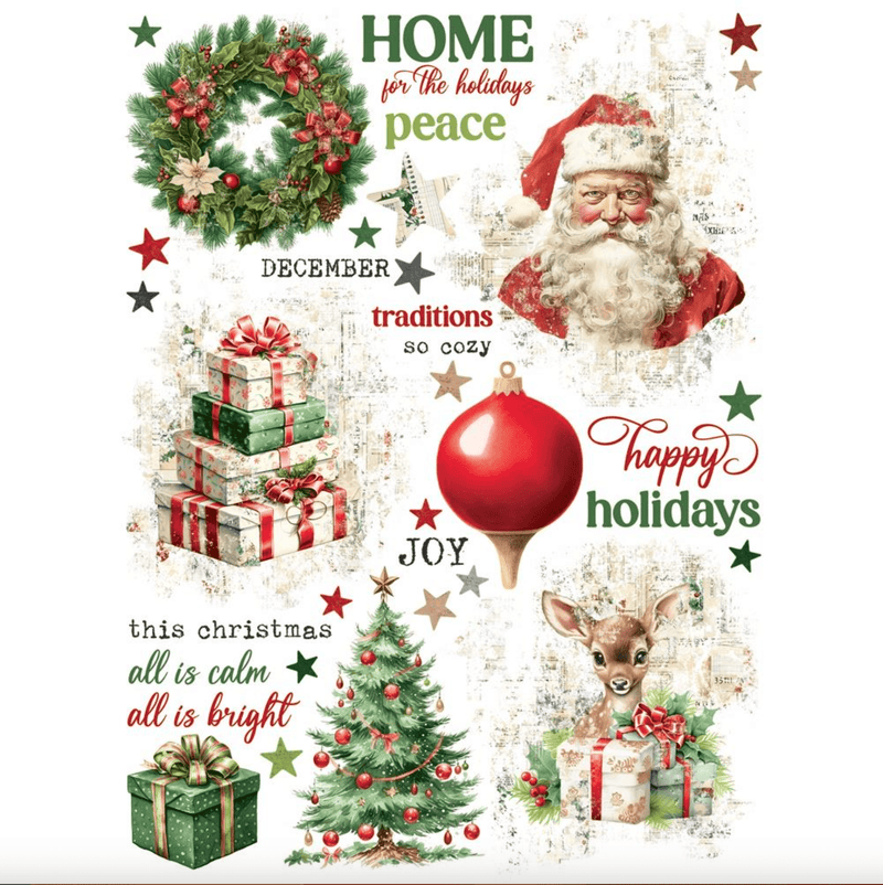 Simple Vintage Believe 6"x8" Rub - Ons Transfers by Simple Stories - Craftywaftyshop