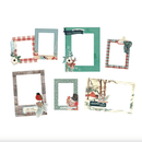 Simple Vintage Flannel Season 3x4 and 4x6 Chipboard Frames by Simple Stories - Craftywaftyshop