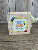 Sip & Snap Mini Album Instructions Download - Craftywaftyshop