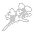 Sizzix A5 Clear Stamps Set 7PK W/ Framelits Die Set Painted Pencil Botanical By 49 And Market - Craftywaftyshop