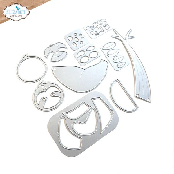 Slow the Sloth Die Set by Elizabeth Craft Designs - Craftywaftyshop