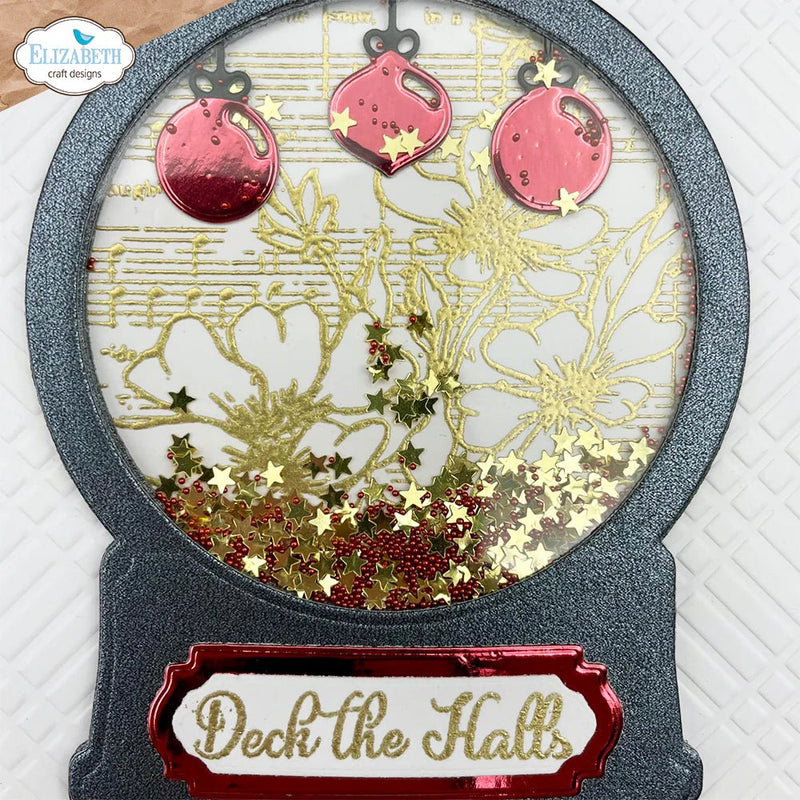 Snow Globe Fun by Elizabeth Craft Designs - Craftywaftyshop