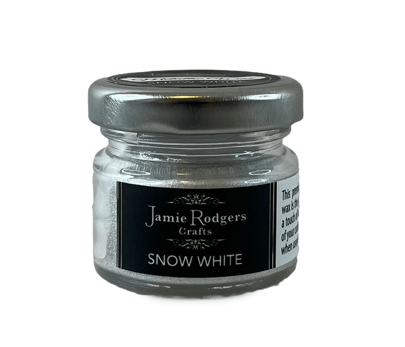 Snow White - Metallic Wax 20g by Jamie Rodgers Crafts - Craftywaftyshop