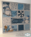 Snowy Scenes Paper Pad - 60 Sheets A4 140gsm by Jamie Rodgers Crafts - Craftywaftyshop