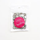 Sparklers 12mm Round Silver by Chloes Creative Cards - Craftywaftyshop