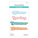 Spellbinders Four Seasons Etched Dies part of the All Seasons Collection - Craftywaftyshop