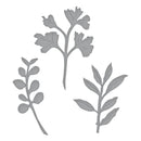 Spellbinders Victorian Garden Foliage Etched Dies from The Victorian Garden Collection - Craftywaftyshop