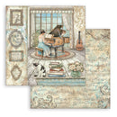Stamperia 12x12 Double Sided Scrapbooking Pad – Symphony | SPSBBL188 - Craftywaftyshop
