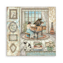 Stamperia 12x12 Double Sided Scrapbooking Pad – Symphony | SPSBBL188 - Craftywaftyshop