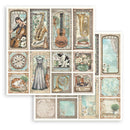 Stamperia 12x12 Double Sided Scrapbooking Pad – Symphony | SPSBBL188 - Craftywaftyshop