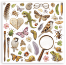Stamperia 12x12 Scrapbooking Pad – All Around (Double - Sided) | SBBL187 - Craftywaftyshop