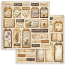 Stamperia 12x12 Scrapbooking Pad – All Around (Double - Sided) | SBBL187 - Craftywaftyshop