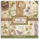 Stamperia 12x12 Scrapbooking Pad – All Around (Double - Sided) | SBBL187 - Craftywaftyshop