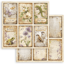 Stamperia 12x12 Scrapbooking Pad – All Around (Double - Sided) | SBBL187 - Craftywaftyshop
