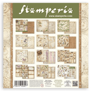 Stamperia 12x12 Scrapbooking Pad – All Around (Double - Sided) | SBBL187 - Craftywaftyshop