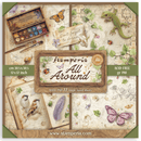 Stamperia 12x12 Scrapbooking Pad – All Around | SBBXLB37 - Craftywaftyshop