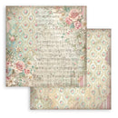 Stamperia 8x8 Backgrounds Scrapbooking Pad – Symphony | SPSBBS145 - Craftywaftyshop