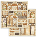 Stamperia 8x8 Double Sided Scrapbooking Pad - All Around | SBBS143 - Craftywaftyshop
