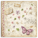 Stamperia 8x8 Double Sided Scrapbooking Pad - All Around | SBBS143 - Craftywaftyshop