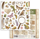 Stamperia 8x8 Double Sided Scrapbooking Pad - All Around | SBBS143 - Craftywaftyshop