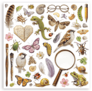 Stamperia 8x8 Double Sided Scrapbooking Pad - All Around | SBBS143 - Craftywaftyshop