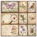 Stamperia 8x8 Double Sided Scrapbooking Pad - All Around | SBBS143 - Craftywaftyshop