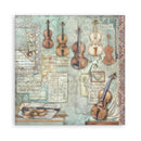 Stamperia 8x8 Double Sided Scrapbooking Pad – Symphony | SPSBBS144 - Craftywaftyshop