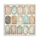 Stamperia 8x8 Double Sided Scrapbooking Pad – Symphony | SPSBBS144 - Craftywaftyshop