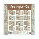 Stamperia 8x8 Double Sided Scrapbooking Pad – Symphony | SPSBBS144 - Craftywaftyshop