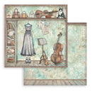 Stamperia 8x8 Double Sided Scrapbooking Pad – Symphony | SPSBBS144 - Craftywaftyshop