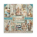Stamperia 8x8 Double Sided Scrapbooking Pad – Symphony | SPSBBS144 - Craftywaftyshop