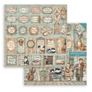 Stamperia 8x8 Double Sided Scrapbooking Pad – Symphony | SPSBBS144 - Craftywaftyshop