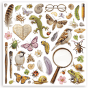 Stamperia 8"x8" Single Faced Scrapbooking Pad - All Around | SBBSXB25 - Craftywaftyshop