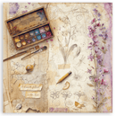 Stamperia 8"x8" Single Faced Scrapbooking Pad - All Around | SBBSXB25 - Craftywaftyshop