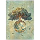 Stamperia - A New Beginning - A4 Rice paper packed - The World Tree | SPDFSA41110 - Craftywaftyshop