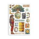 Stamperia - A New Beginning - A5 Washi pad 8 sheets | SPSBW31 - Craftywaftyshop