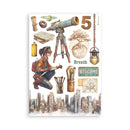 Stamperia - A New Beginning - A5 Washi pad 8 sheets | SPSBW31 - Craftywaftyshop