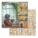 Stamperia - A New Beginning - Scrapbooking Small Pad 10 sheets(8"X8") Double Sided | SPSBBS140 - Craftywaftyshop