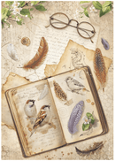 Stamperia A4 Rice Paper Selection - All Around | DFSA4XAR - Craftywaftyshop