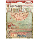 Stamperia A6 Mini Rice Paper Selection – Oriental Garden | SPDFSA6X08 - Craftywaftyshop
