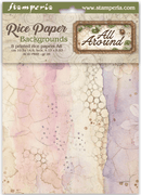 Stamperia A6 Rice Paper Backgrounds - All Around | DFSAK6054 - Craftywaftyshop