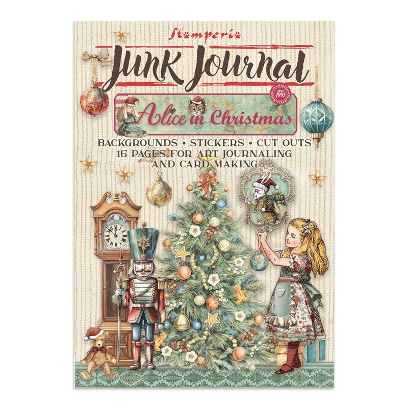 Stamperia - Alice in Christmas - Junk Journal - Craftywaftyshop