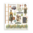 Stamperia - Art of Travelling - Rub on selection cm 20,5x23 6 pages | SPDFLRBXG05 - Craftywaftyshop