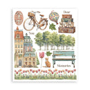 Stamperia - Art of Travelling - Rub on selection cm 20,5x23 6 pages | SPDFLRBXG05 - Craftywaftyshop