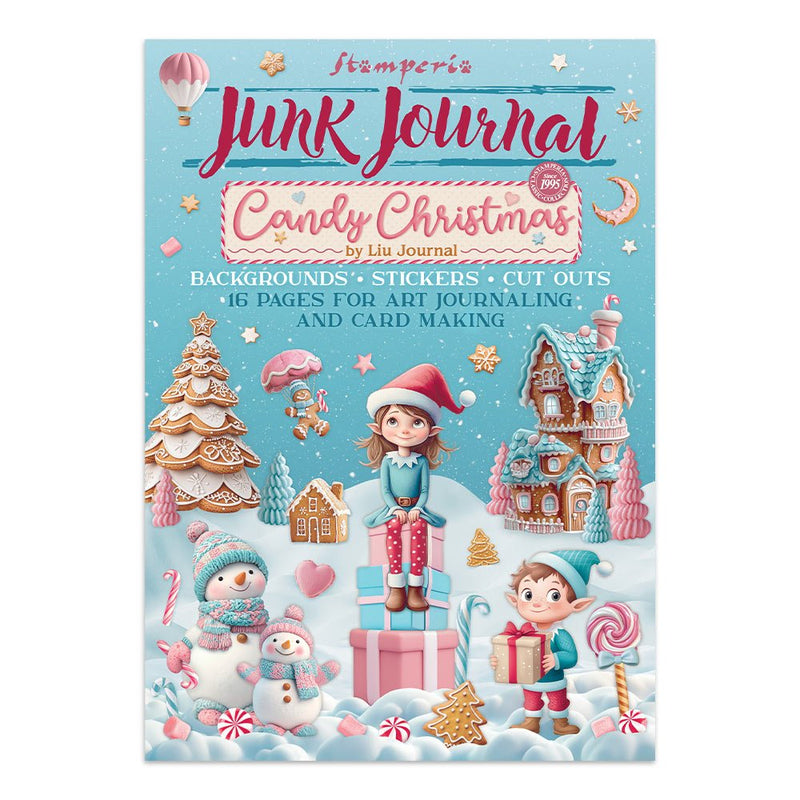 Stamperia - Candy Christmas - Junk Journal - Craftywaftyshop