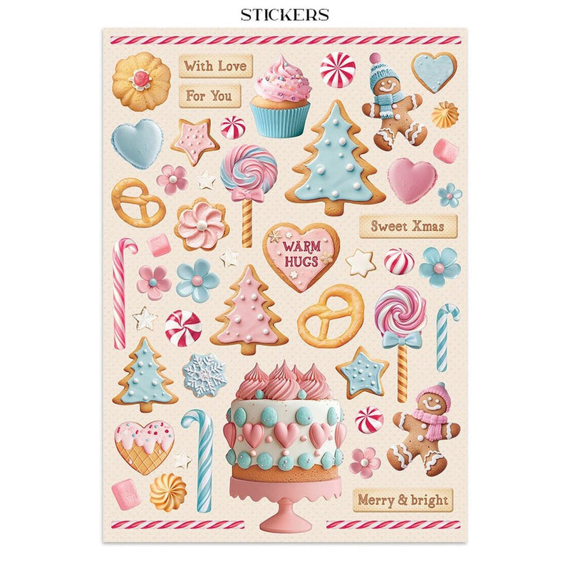 Stamperia - Candy Christmas - Junk Journal - Craftywaftyshop
