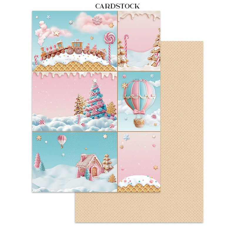 Stamperia - Candy Christmas - Junk Journal - Craftywaftyshop